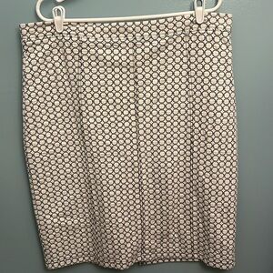 MAEVE by anthropology women’s black and white extra large skirt back full zip